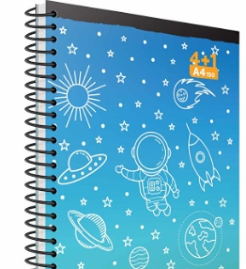 A4 4+1 150 Yp Spralı Defter