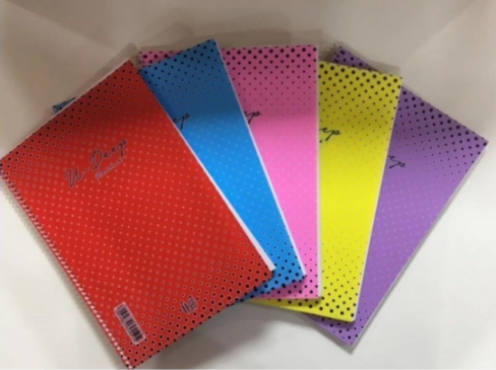 72 Yaprak Spiralli Defter U-deep A4 Plastik