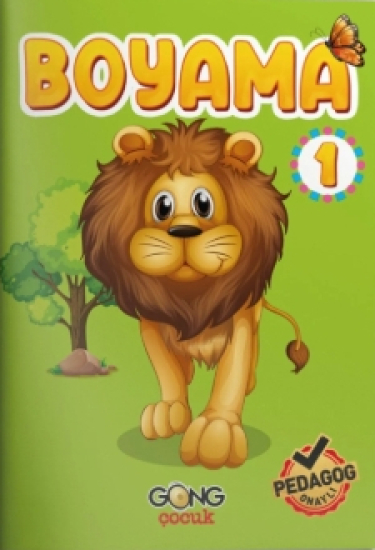 GONG YAYINCILIK Okul Öncesi Eğitici Etkinlikli Boyama Kitabı1  24 Sayfa