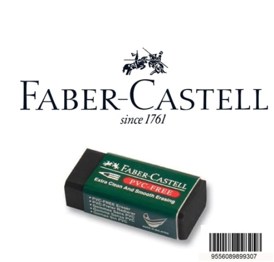 Faber Castell Küçük Boy SİYAH Silgi