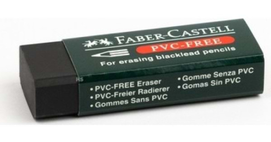 Faber-Castell PVC-Free Büyük Siyah Silgi