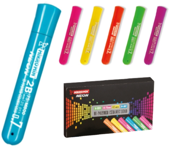 MİKRO M-800 NEON 75MM KURŞUN KALEM UCU 0.5MM