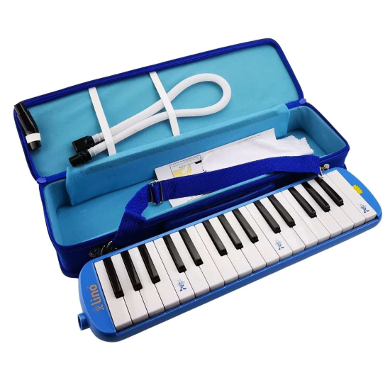 Lino Çantalı Melodika 32 Tuşlu Mavi