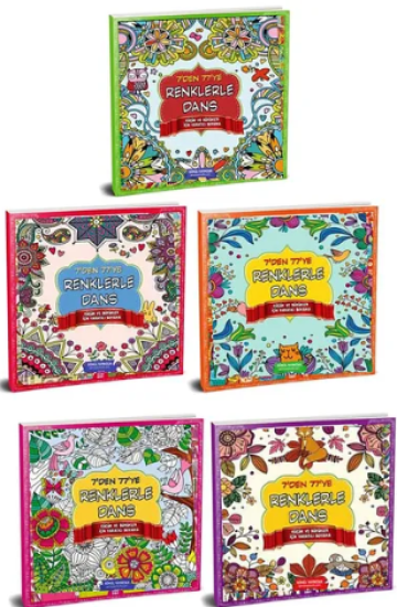 GÖNÜL YAYINCILIK 7'den 77'e Mandala  Küçükler Ve Büyükler Için Boyama