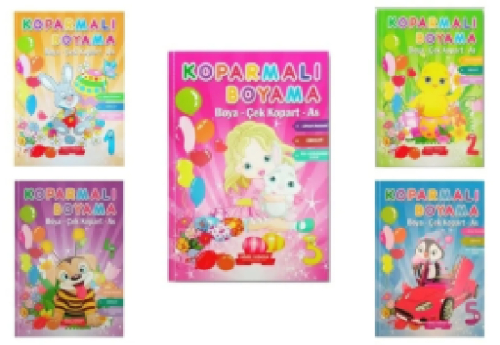 GÖNÜL YAYINCILIK Koparmalı Boyama 1 48 sayfa