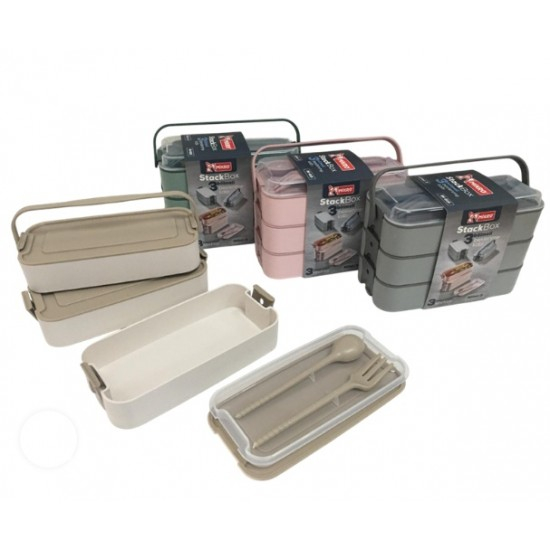 Beslenme Kabı 3 Bölmeli 3x420ml Bk-6115