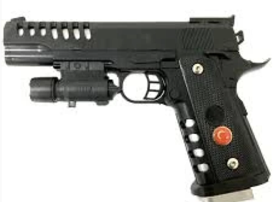 PRS.POSETLI LAZERLI BONCUKLU TABANCA 55777