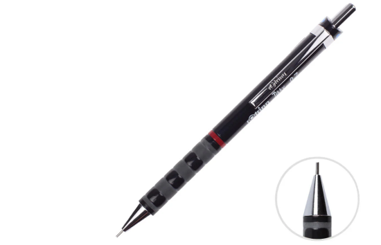 Rotring Tikky Versatil Uçlu Kalem 0.7 mm Siyah
