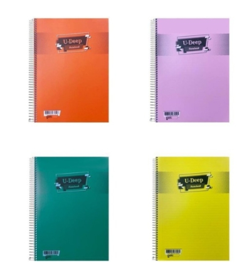  U-Deep A4 Spiralli Defter Pp. Kapak 96 Yp.