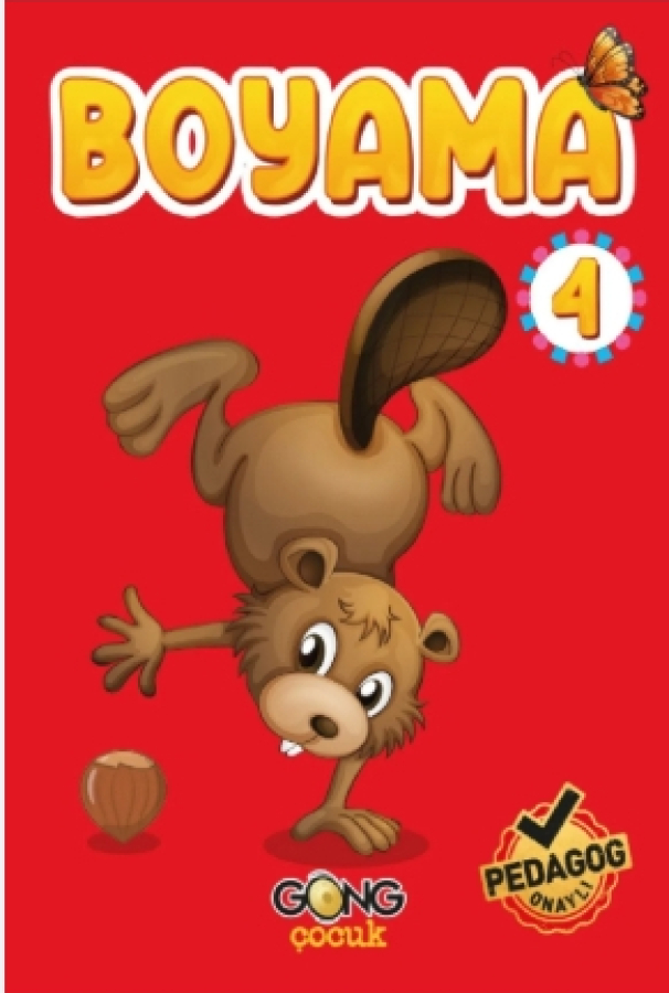 GONG YAYINCILIK Okul Öncesi Eğitici Etkinlikli Boyama Kitabı4 24 Sayfa