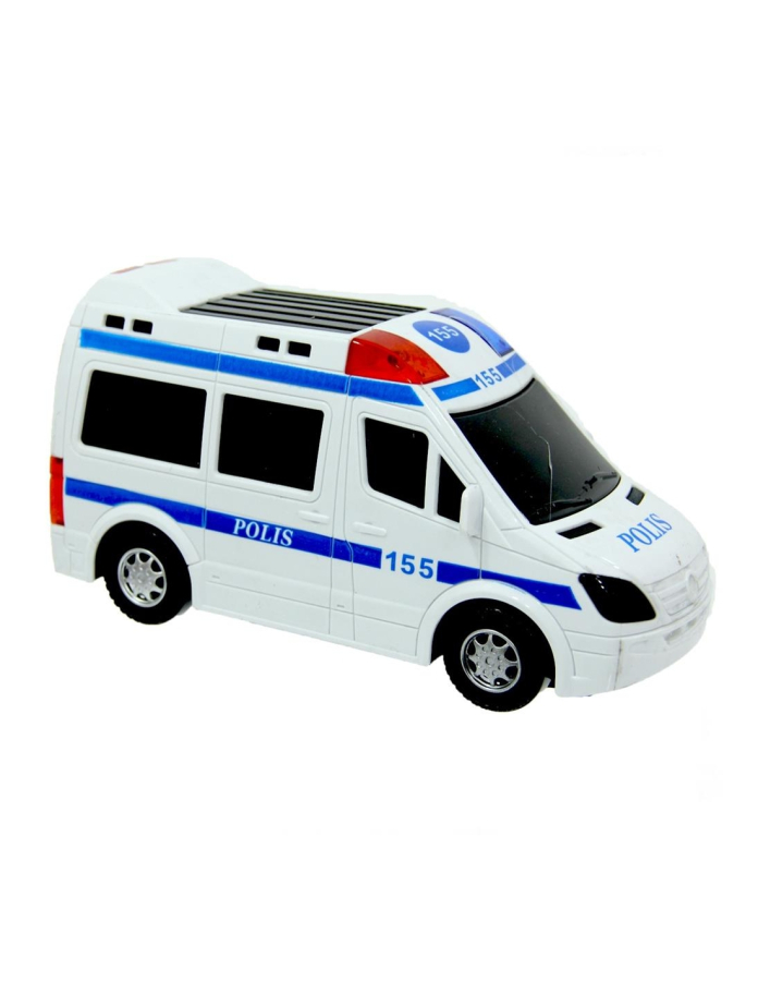 Işıklı Sesli Pilli Polis Arabası