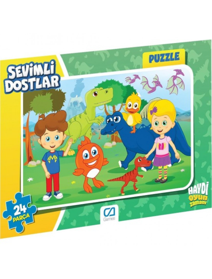 sevimli dostlar puzzle