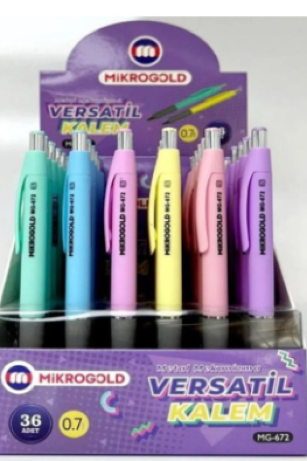 MİKROGOLD MG-672 0.7 UÇLU VERSATİL KALEM