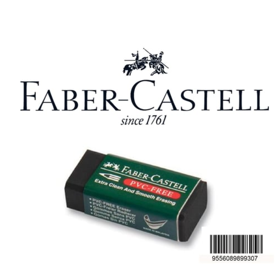 Faber Castell Küçük Boy SİYAH Silgi