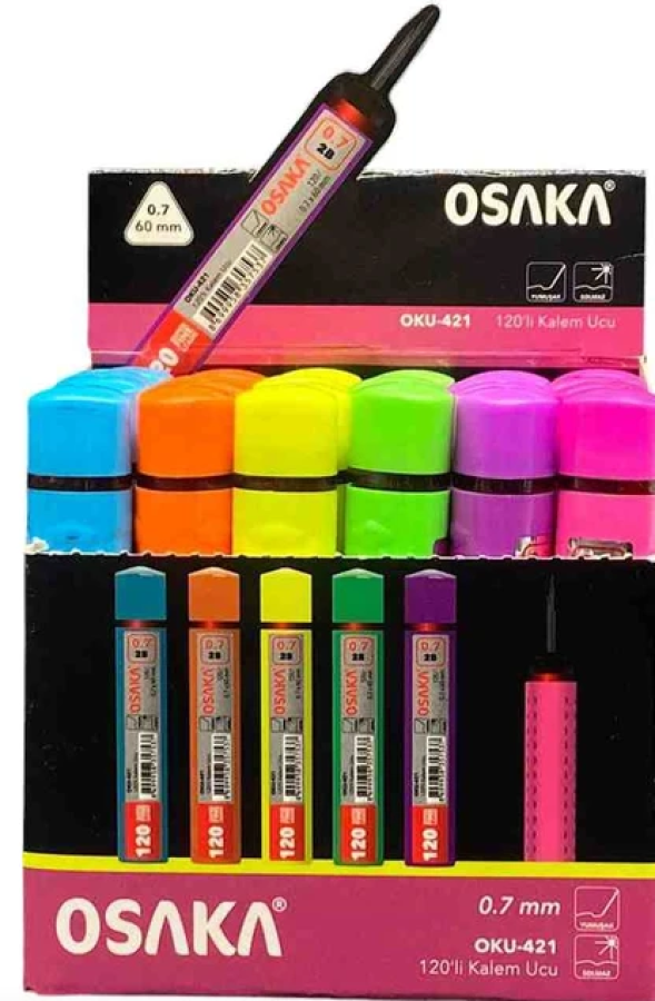 Osaka 2b 120'LI 0,7 Versatil Kalem Ucu