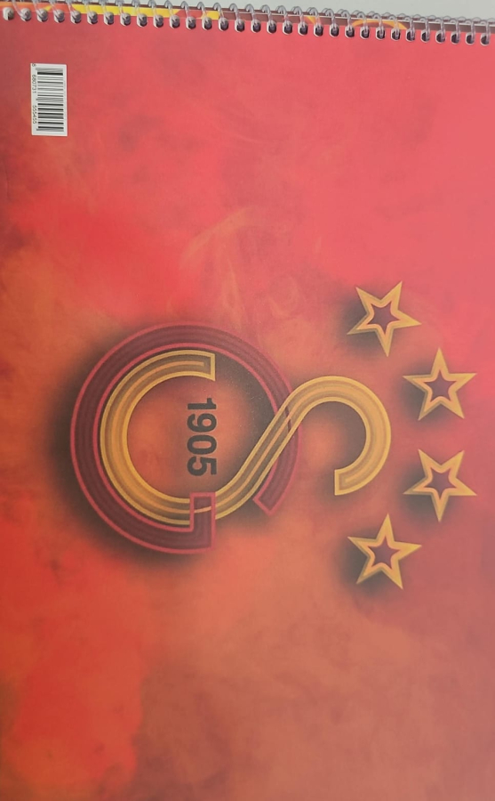 taraftar 25*35 k.kapak resim defteri 15 yp