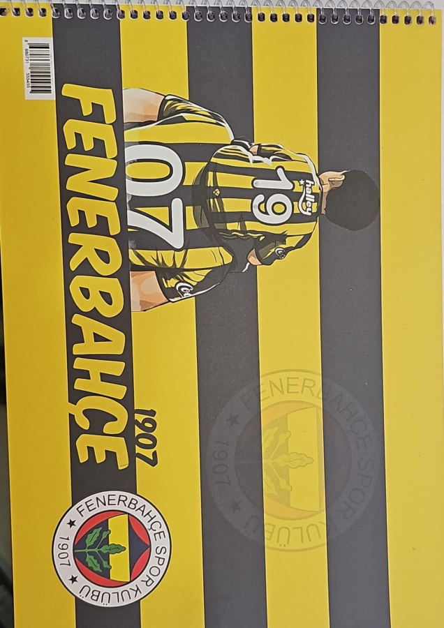 taraftar 25*35 k.kapak resim defteri 15 yp