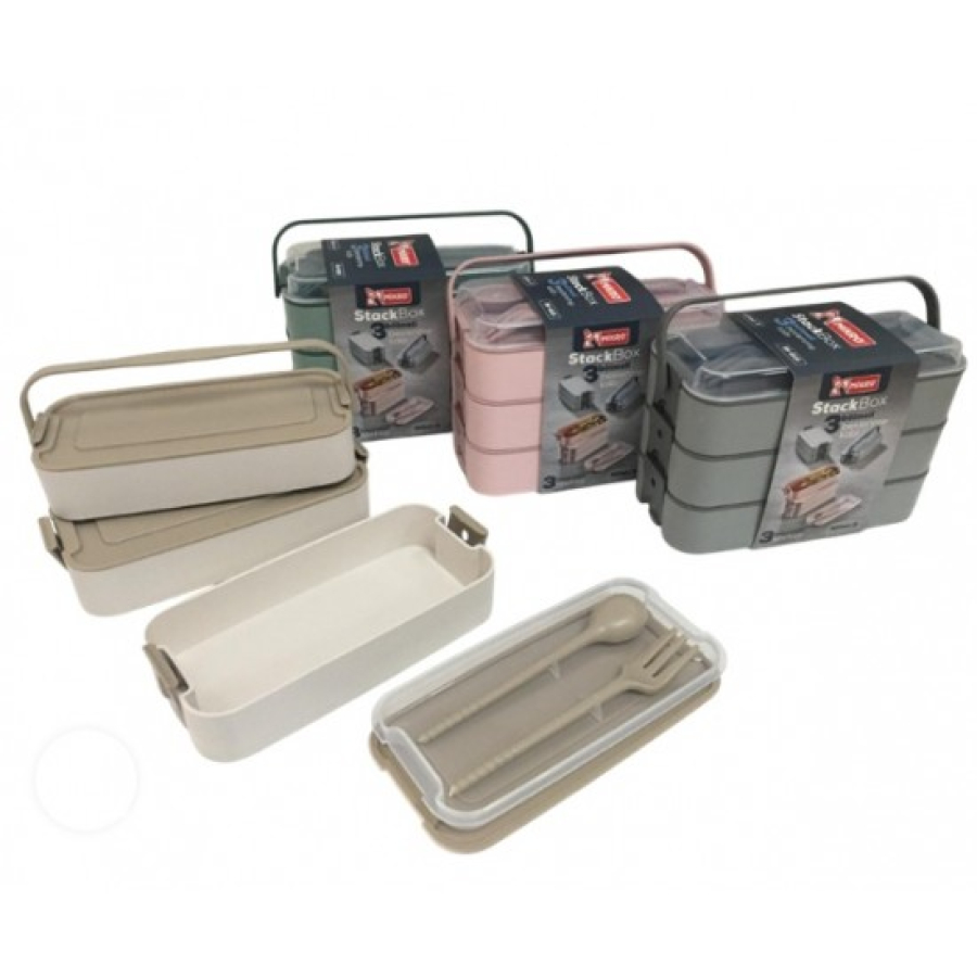 Beslenme Kabı 3 Bölmeli 3x420ml Bk-6115