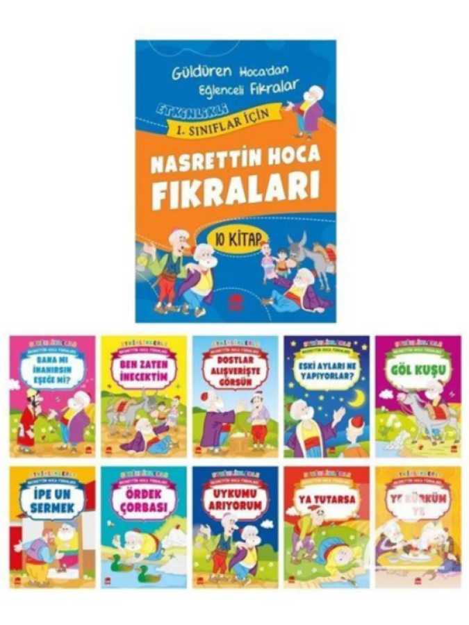  Etkinliklerle Nasrettin Hoca Fıkraları (10 Kitap