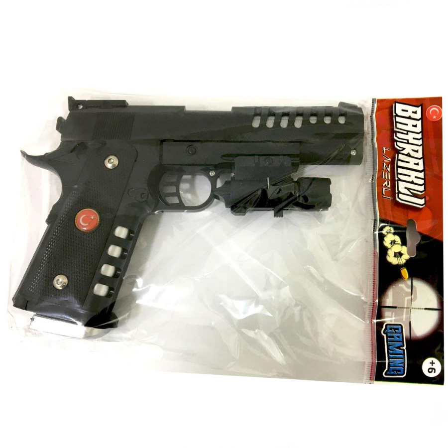 PRS.POSETLI LAZERLI BONCUKLU TABANCA 55777