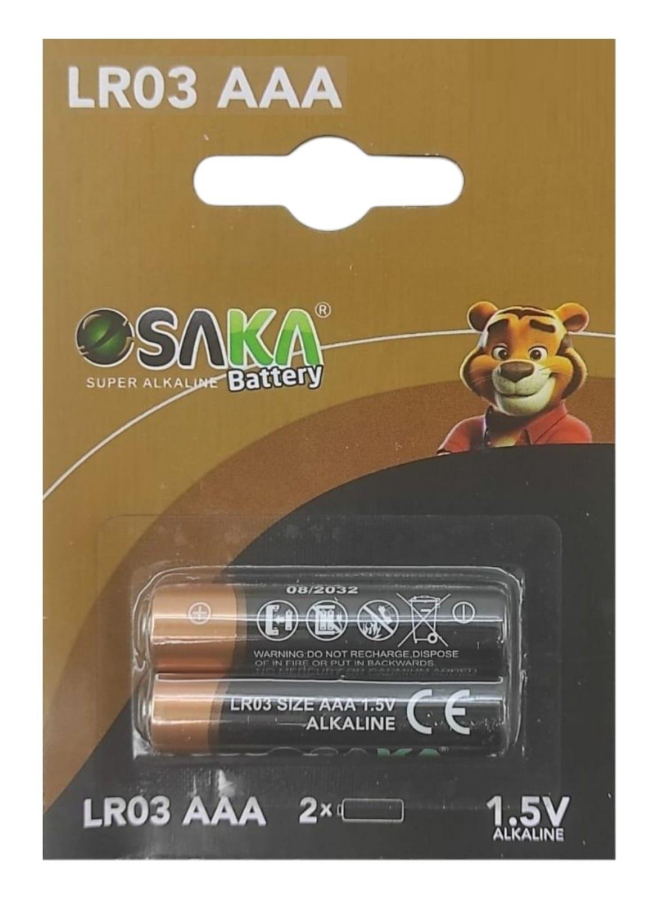 Lr03-2 Osaka Aaa Alkalin İnce Pil