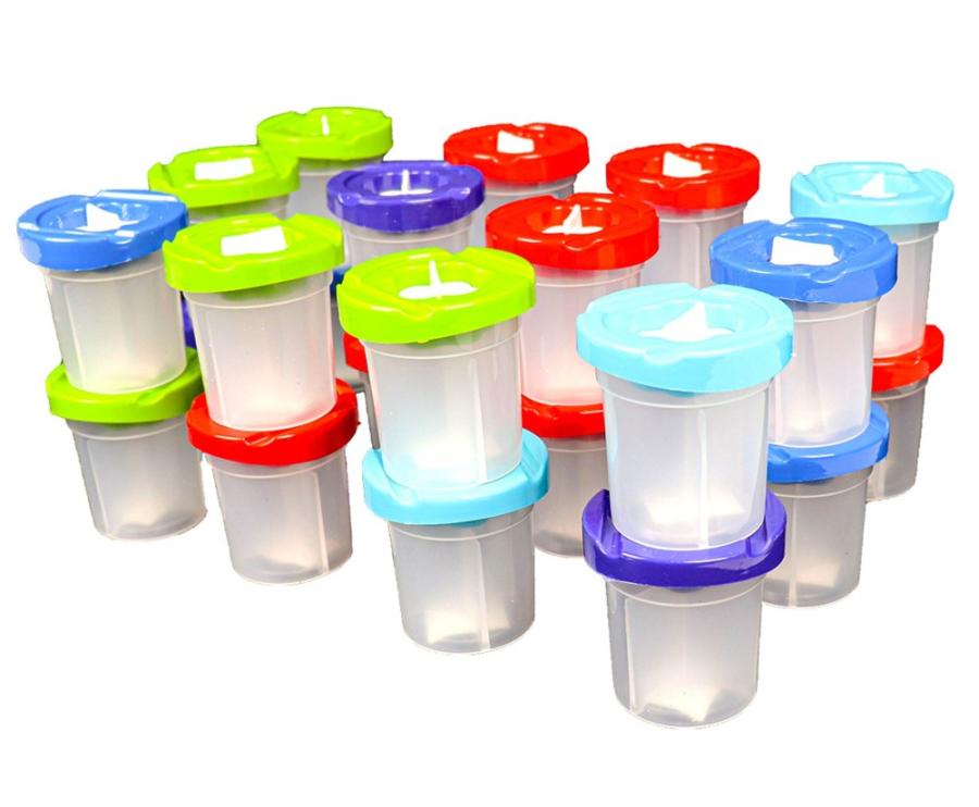 3 bölmeli boya su kabı