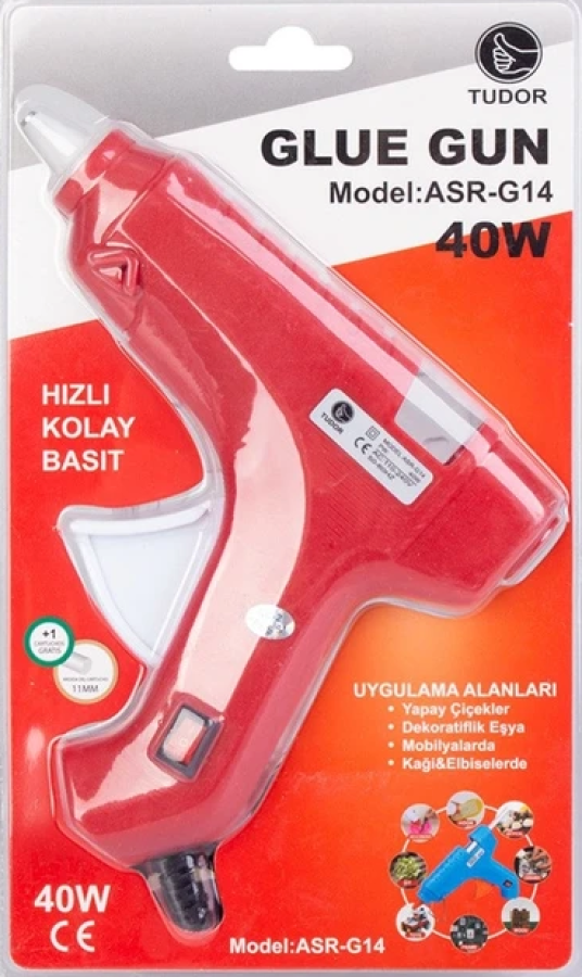 Tudor Mum Silikon Tabancası 40W. Asr-G14