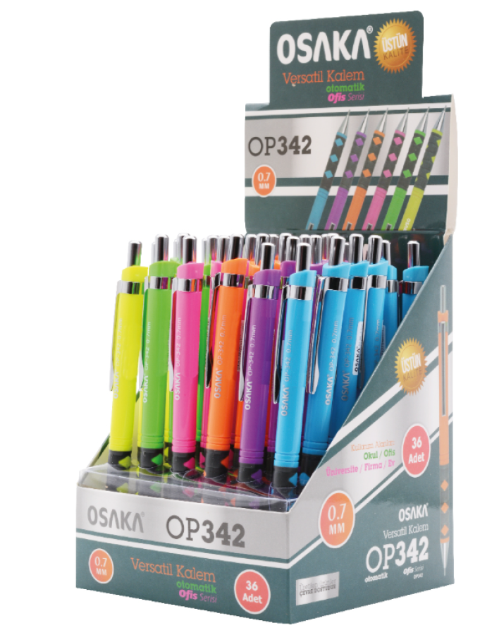 Osaka OP342 0,7 mm Neon Renkler Versatil